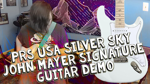 PRS USA Silver Sky Guitar Demo - #AwesomeAxeApril