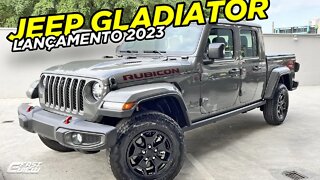 NOVO JEEP GLADIATOR RUBICON V6 2023 CHEGA POR R$500 MIL! MELHOR E + CARA PICAPE OFFROAD DO BRASIL!