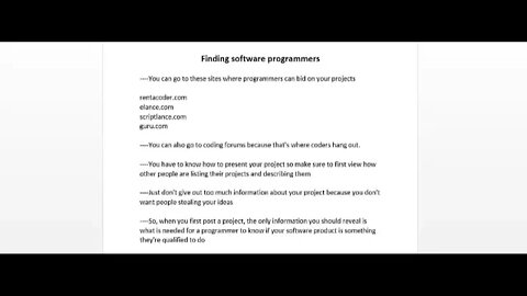 finding software programmers#software of program And You tube channel English language Online class