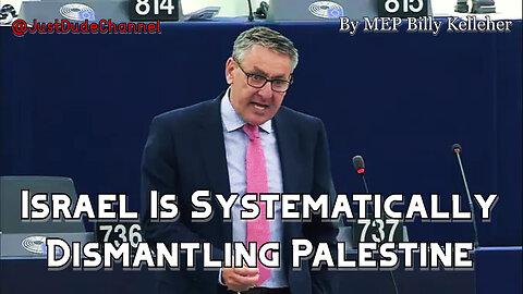 Israel Is Systematically Dismantling Palestine | MEP Billy Kelleher