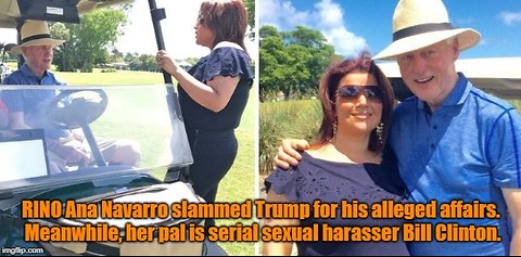 RINO Ana Navarro slams Trump's alleged affairs