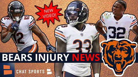Chicago Bears vs. New York Giants Injury News Ft. Jaylon Johnson & David Montgomery