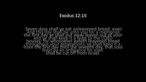 Exodus Chapter 12