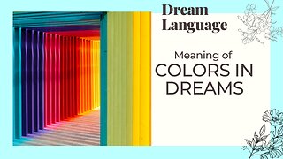 Meaning of Color in Dreams | Biblical and Spiritual Meaning of Colors In Dream