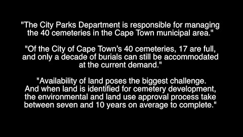 SOUTH AFRICA - Cape Town - Stikland Cemetery in Bellville (sMK)