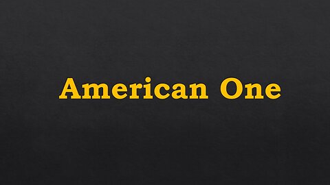 American One **updated**