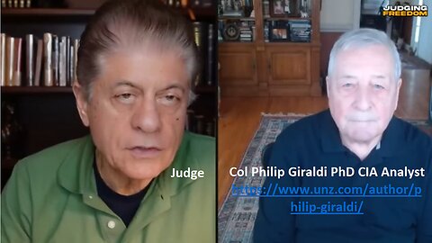 Judge /Col Giraldi PhD CIA Analyst: Nord Stream Pipeline Blasts is Act of War and Terrorism by US