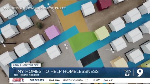 "To us, it's not very many but it's a start" Tiny home village one step closer to helping the homeless