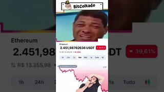 Quando é seu primeiro inverno Cripto. #Shorts #memecoins