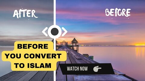 Before You Convert to Islam, WATCH THIS!