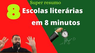 Super resumo: 8 escolas literárias para Enem e Concursos