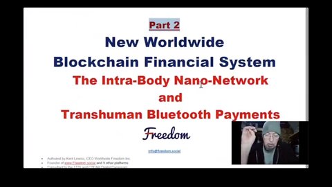 World Report: Transhuman Bluetooth Payments & Intra Body Nano-Network w/ Kent Lewiss (1of2)