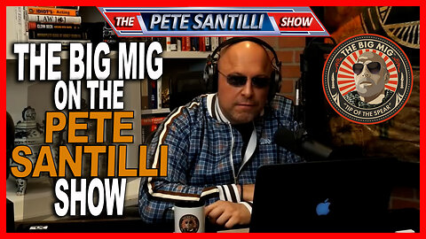 Lance "The Big Mig" Migliaccio Talks With Pete Santilli About the Paul Pelosi Fabricated Story