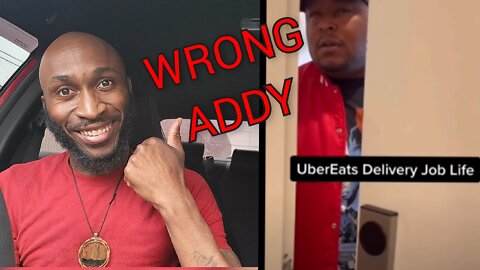 Uber Eats Driver Delivers To Wrong Address