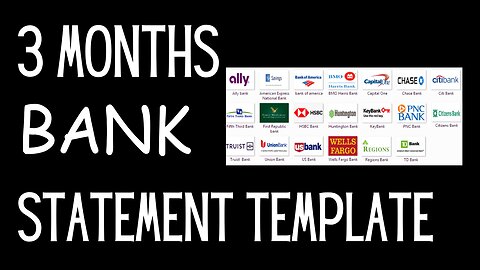 why you need fake bank statement ?