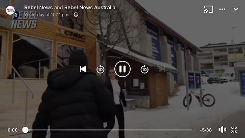 Rebel News :Avi Yemini at Davos: CNBC