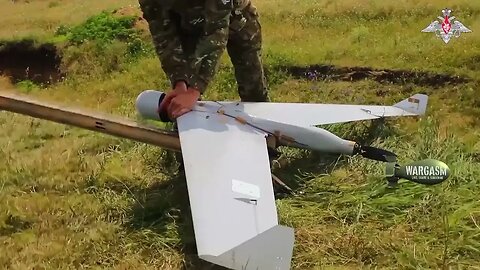 'Zala' unmanned aerial vehicle unit of Russian paratroopers at work