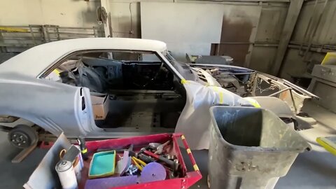 Camaro Z28 Le Mans Blue Full Restoration Video Series - Parte 01
