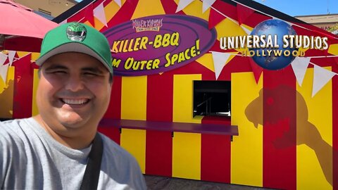 Universal Studios Hollywood Updates- HHN Food Booth, Super Nintendo World Construction & New Merch