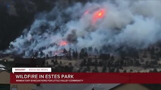 Mandatory evacuations issued for small wildfire near Estes Park