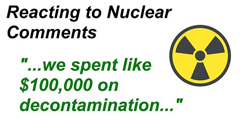 Reacting to Nuclear Comments