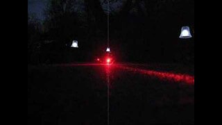 5 Foot match Light with 200mW Red Laser