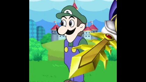 Meta Knight Destroys Weegee and Mario Head