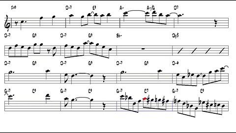 Fascinating Rhythm George Gershwin 1924 Alto Sax