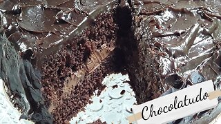 Easy and Very Tasty Chocolate Cake (Bolo de chocolate fácil e muito gostoso)