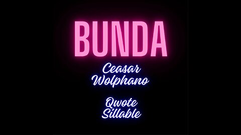 Ceasar Wolphano - Bunda ft. Qwote Sillable