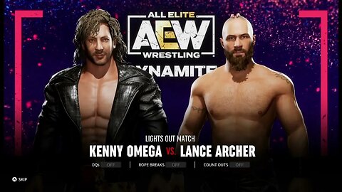 AEW Fight Forever Kenny Omega Road to Elite Part 4 Kenny Omega vs Lance Archer