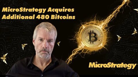 Michael Saylor's MicroStrategy Acquires Additional 480 Bitcoins!