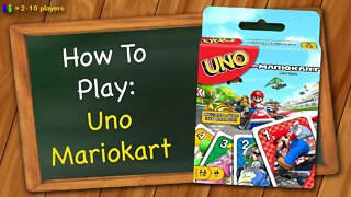 How to play Uno Mariokart