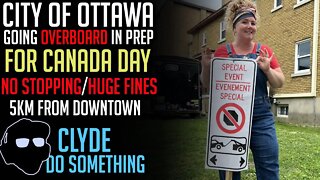 Ottawa Police Canada Day Crack Down - Jim Watson's Premature Evacuation of Parking