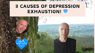 3 Causes Of Depression Exhaustion!💙 (depression tips)