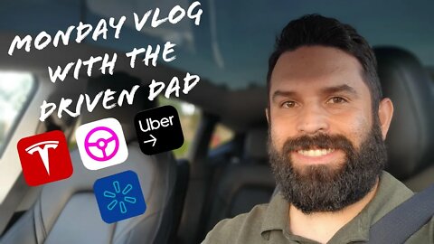 Over $400 on Monday? Tesla Model Y with Lyft Lux And Walmart Spark 5/17/22 Vlog