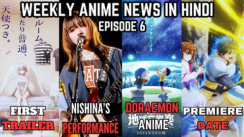 Weekly Anime News Hindi Episode 6 | WAN 6