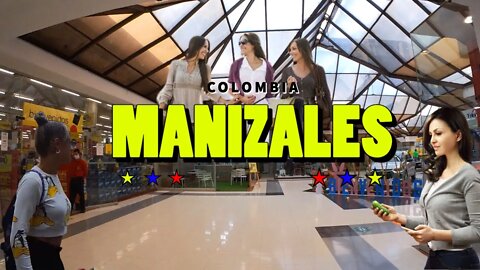 Inside Sancancio Mall and Exito in Manizales Caldas Colombia