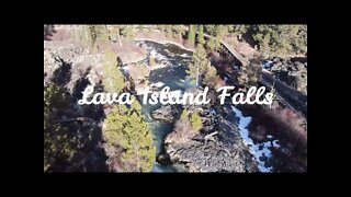 Lava Island Falls, Oregon