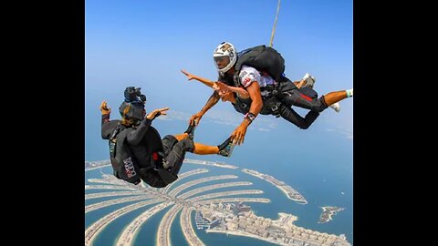 Skydiving Stunning View