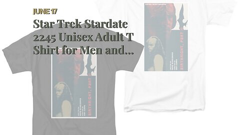 Star Trek Stardate 2245 Unisex Adult T Shirt for Men and Women