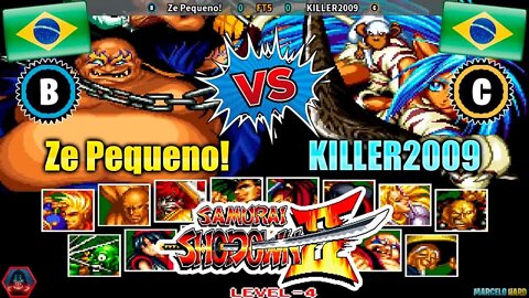 Samurai Shodown II (Ze Pequeno! Vs. KILLER2009) [Brazil Vs. Brazil]