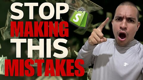 If You Make This Mistakes In Dropshipping You Will Never Make Money | SHOPIFY DROPSHIPPING