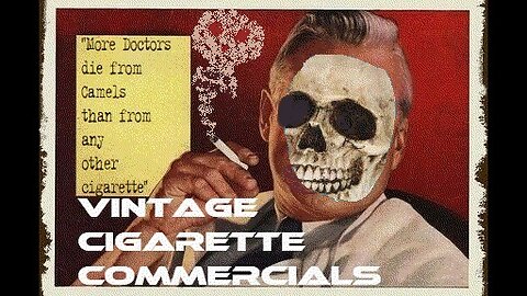 Vintage Cigarette Commercials Maraton _ 40s 50s 60s 70s