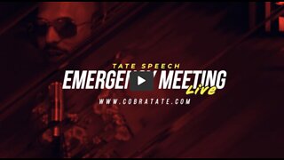 Andrew Tate W/ INTEL ON EMERGENCY MEETING EPISODE 6 - Welcome to The Real World