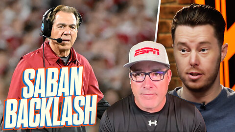 “The Nick Saban Backlash is Outrageous” Tom Luginbill