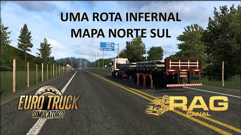 100% Mods Free : Uma Rota Infernal no Mapa Norte Sul