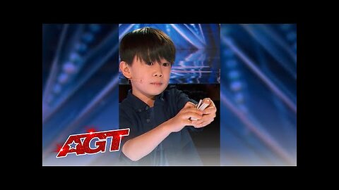 Adorable Kid Magician WOWS The Judges