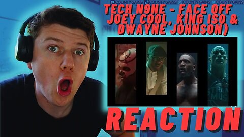 Tech N9ne - Face Off | IRISH REACTION (feat. Joey Cool, King Iso & Dwayne Johnson)