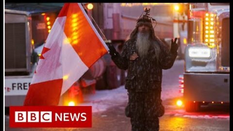 Canada trucker protests prompt state of emergency - BBC News